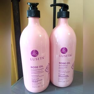 Luseta Rose Oil Shampoo & Conditioner 33.8oz